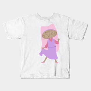 Maid cat Kids T-Shirt